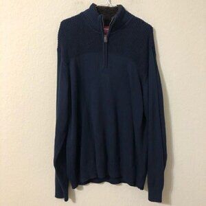 Coleman Sweater Navy Zip Up NWT